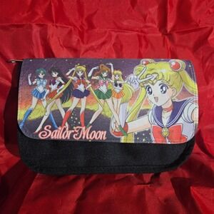 Sailor Moon Anime Manga Zipper Pouch‎ Cosplay Cartoon Small Bag Purse